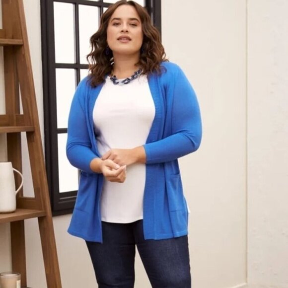 LAURA plus basically ivory top size 1X - Picture 3 of 12